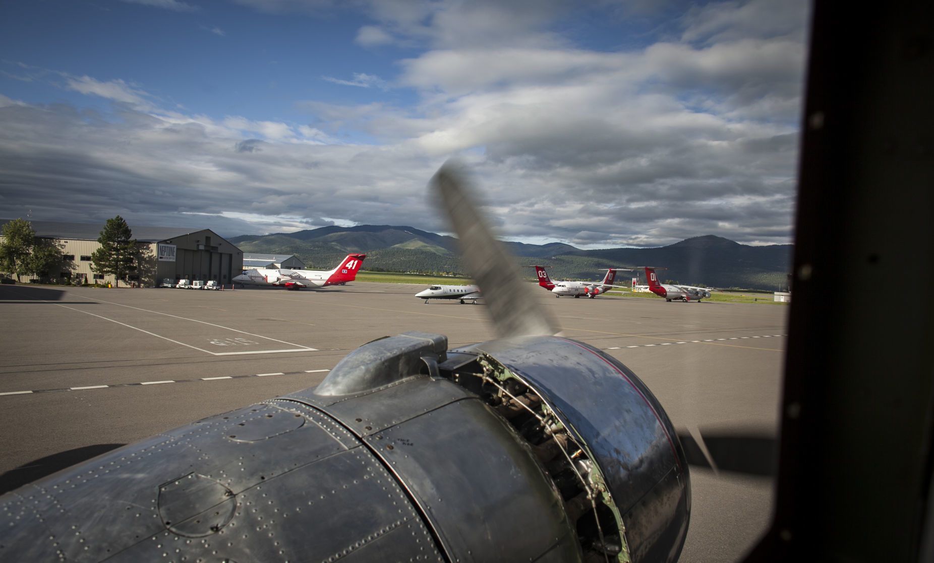 "Miss Montana in the Air"